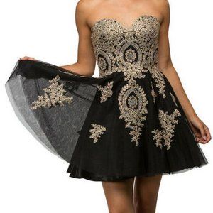 Luxury Pageant, Homecoming, Party Dress